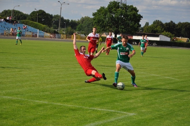 Narew Ostrołęka - Legia II Warszawa (04.08.2013) - zdjęcie #56 - eOstroleka.pl