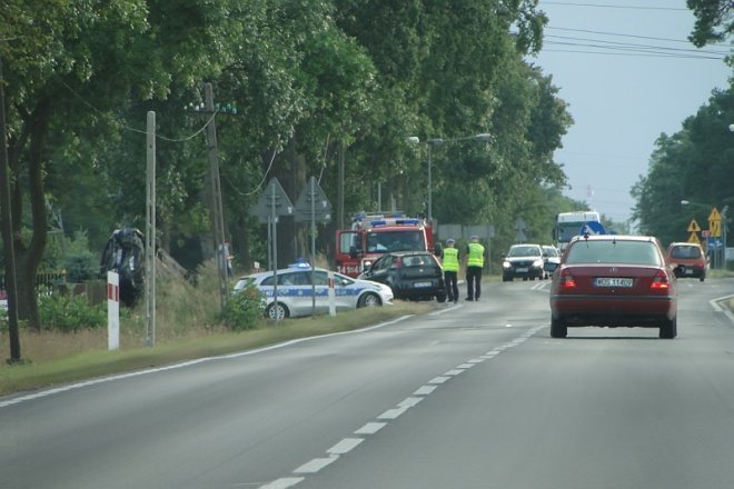 Poważny wypadek w Laskowcu [04.08.2013] - zdjęcie #20 - eOstroleka.pl