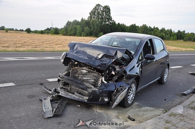 Poważny wypadek w Laskowcu [04.08.2013] - zdjęcie #5 - eOstroleka.pl