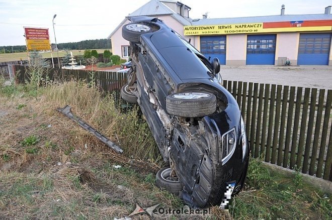 Poważny wypadek w Laskowcu [04.08.2013] - zdjęcie #6 - eOstroleka.pl