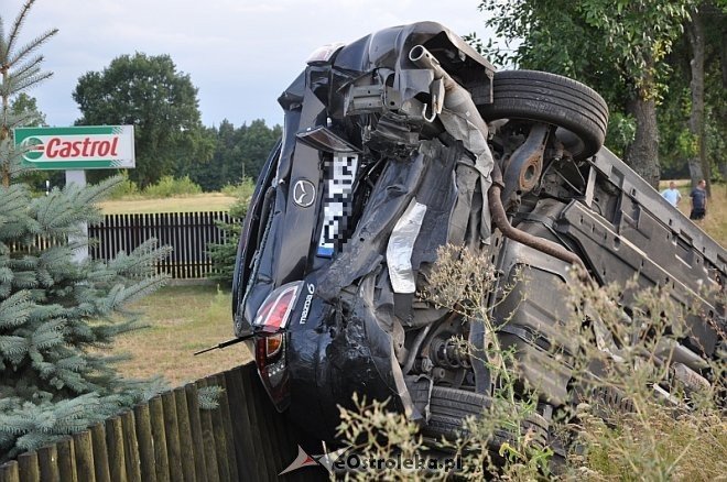 Poważny wypadek w Laskowcu [04.08.2013] - zdjęcie #9 - eOstroleka.pl
