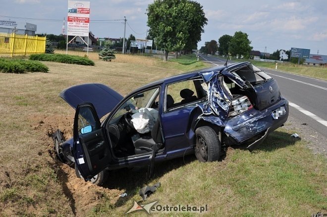 Kolizja z udziałem tira [12.08.2013] - zdjęcie #21 - eOstroleka.pl