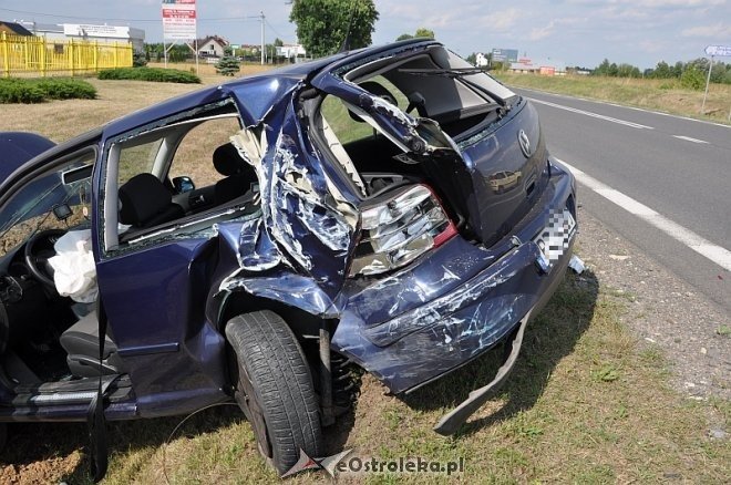 Kolizja z udziałem tira [12.08.2013] - zdjęcie #10 - eOstroleka.pl