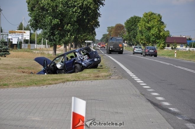 Kolizja z udziałem tira [12.08.2013] - zdjęcie #4 - eOstroleka.pl