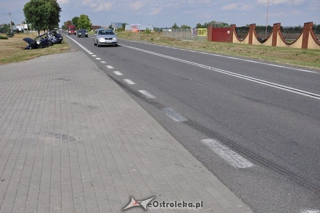 Kolizja z udziałem tira [12.08.2013] - zdjęcie #2 - eOstroleka.pl