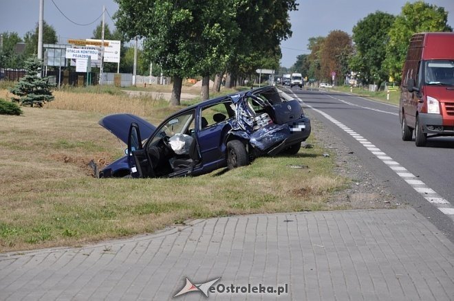 Kolizja z udziałem tira [12.08.2013] - zdjęcie #1 - eOstroleka.pl