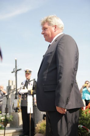 Uroczystości Patriotyczne „W Hołdzie Marynarzom i Ułanom Poległym na Ziemi Rzekuńskiej w 1920 Roku” [18.08.2013] - zdjęcie #17 - eOstroleka.pl