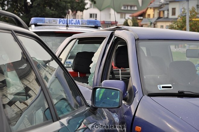 Kolizja na os Centrum [20.08.2013] - zdjęcie #7 - eOstroleka.pl