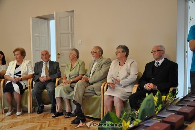 Dziewięć par obchodziło Złote Gody [22.08.2013] - zdjęcie #42 - eOstroleka.pl