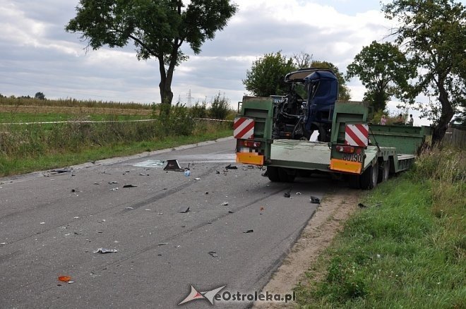 Pasieki: Wypadek z udziałem dwóch tirów [26.08.2013] - zdjęcie #11 - eOstroleka.pl
