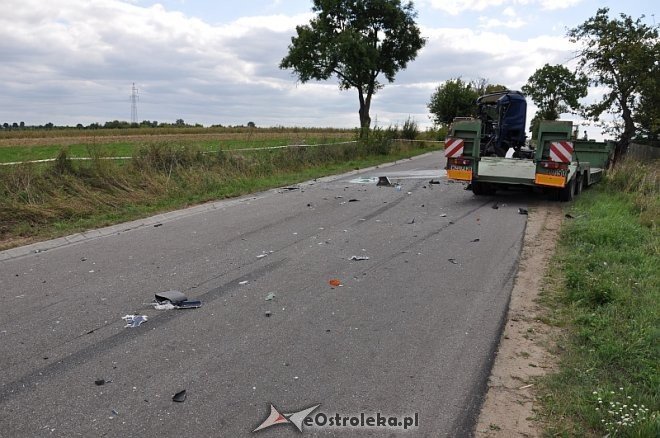 Pasieki: Wypadek z udziałem dwóch tirów [26.08.2013] - zdjęcie #12 - eOstroleka.pl