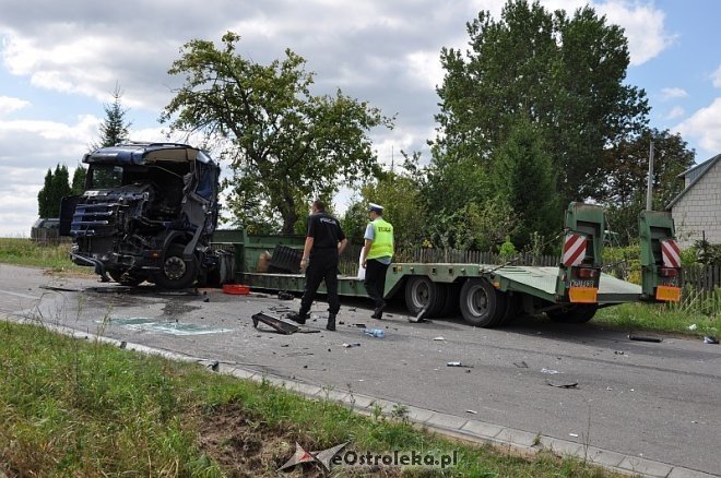 Pasieki: Wypadek z udziałem dwóch tirów [26.08.2013] - zdjęcie #25 - eOstroleka.pl