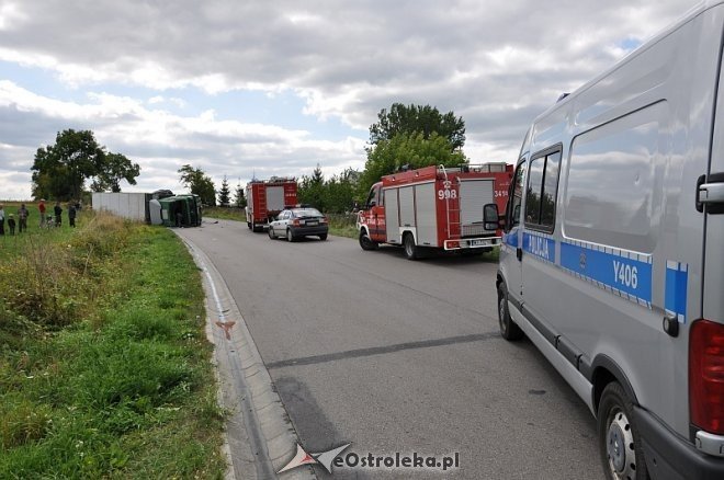 Pasieki: Wypadek z udziałem dwóch tirów [26.08.2013] - zdjęcie #31 - eOstroleka.pl