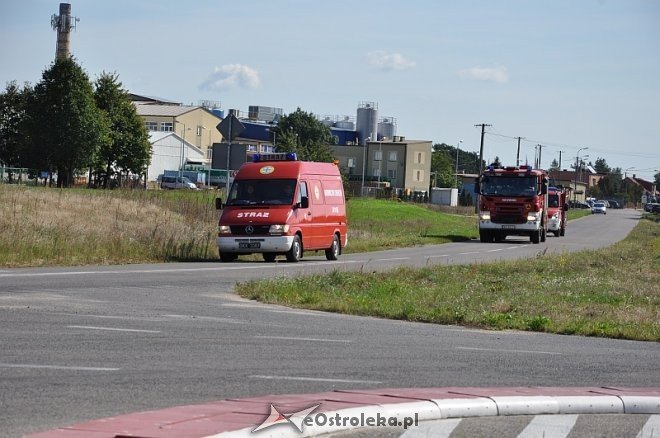 Ćwiczenia pożarnicze i ratownictwa chemiczno-medycznego w Baranowie [29.08.2013] - zdjęcie #1 - eOstroleka.pl