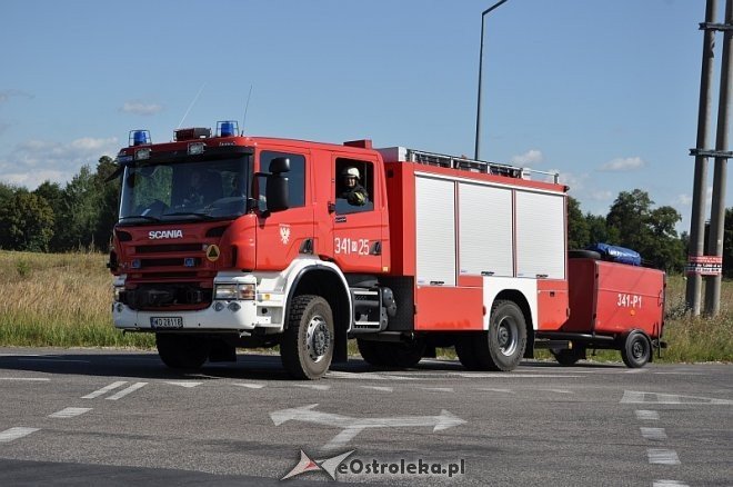 Ćwiczenia pożarnicze i ratownictwa chemiczno-medycznego w Baranowie [29.08.2013] - zdjęcie #62 - eOstroleka.pl