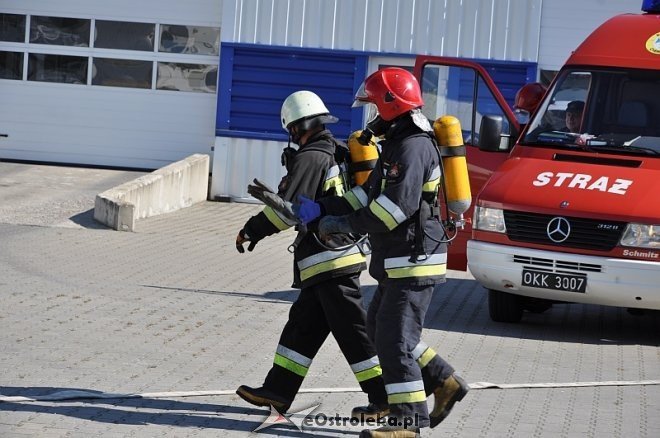 Ćwiczenia pożarnicze i ratownictwa chemiczno-medycznego w Baranowie [29.08.2013] - zdjęcie #17 - eOstroleka.pl