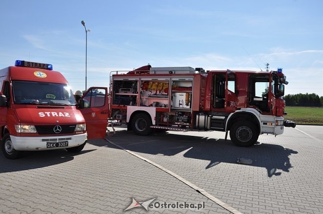 Ćwiczenia pożarnicze i ratownictwa chemiczno-medycznego w Baranowie [29.08.2013] - zdjęcie #44 - eOstroleka.pl
