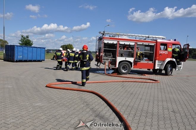 Ćwiczenia pożarnicze i ratownictwa chemiczno-medycznego w Baranowie [29.08.2013] - zdjęcie #47 - eOstroleka.pl