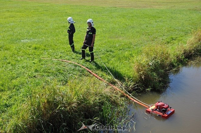Ćwiczenia pożarnicze i ratownictwa chemiczno-medycznego w Baranowie [29.08.2013] - zdjęcie #3 - eOstroleka.pl