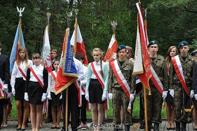 Miejskie obchody 74 rocznicy wybuchu II Wojny Światowej [1.09.2013] - zdjęcie #30 - eOstroleka.pl