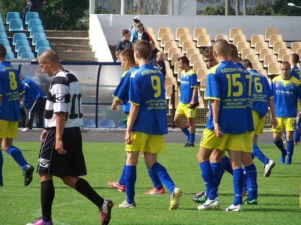Korona HiD Ostrołęka - Ostrovia Ostrów Mazowiecka (01.09.2013) - zdjęcie #1 - eOstroleka.pl