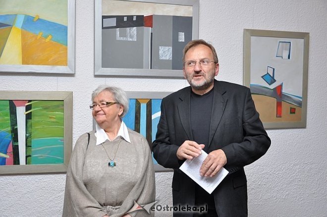 Wernisaż wystawy Wandy Wójcik pt. Malarstwo [05.09.2013] - zdjęcie #15 - eOstroleka.pl