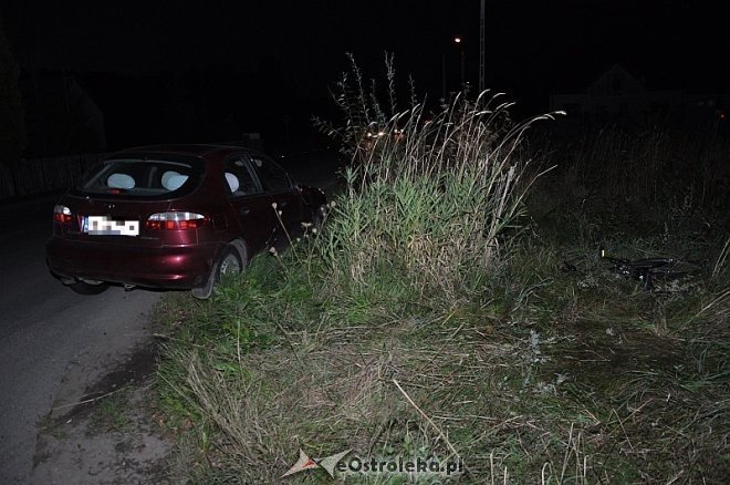 Dzbenin: Rowerzysta spowodował wypadek. Trafił do szpitala [06.09.2013] - zdjęcie #6 - eOstroleka.pl