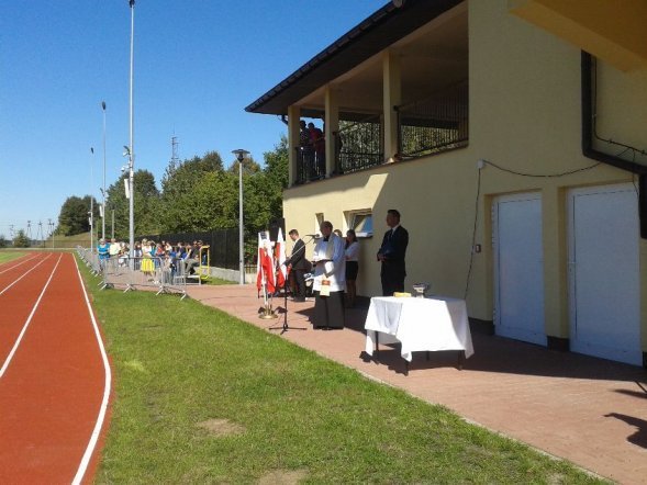 Oficjalne otwarcie stadionu w Różanie [8.09.2013] - zdjęcie #30 - eOstroleka.pl