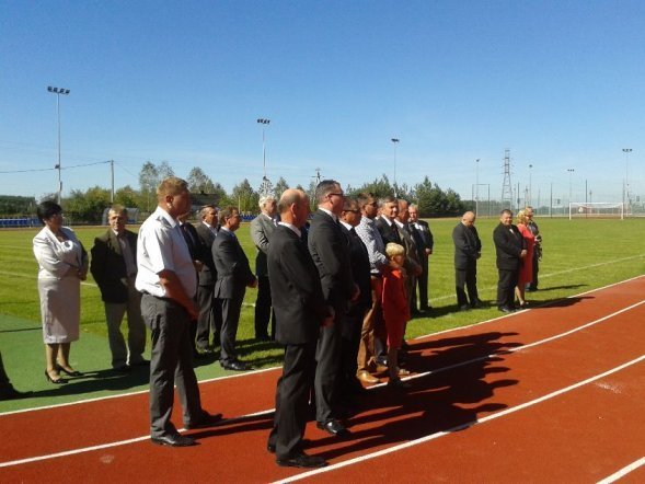 Oficjalne otwarcie stadionu w Różanie [8.09.2013] - zdjęcie #32 - eOstroleka.pl