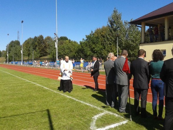 Oficjalne otwarcie stadionu w Różanie [8.09.2013] - zdjęcie #37 - eOstroleka.pl