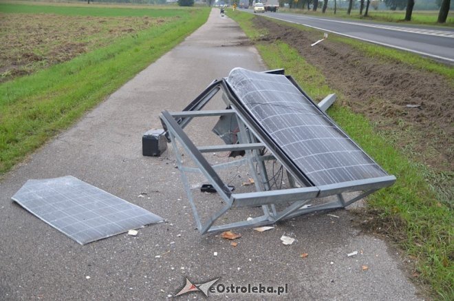 Laskowiec: Nieznany sprawca uszkodził panele słoneczne przy Drodze Krajowej 61 - zdjęcie #9 - eOstroleka.pl