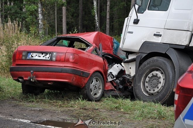 Poważny wypadek na DK 647 [18.09.2013] - zdjęcie #11 - eOstroleka.pl
