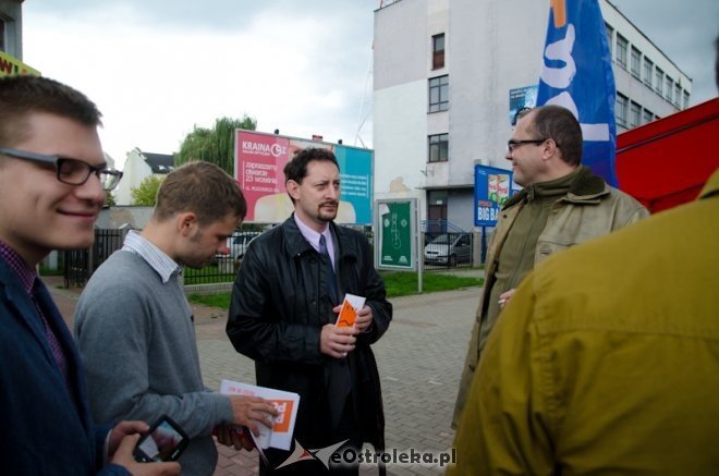 Ruch Młodych przeciw straży miejskiej [20.09.2013] - zdjęcie #10 - eOstroleka.pl