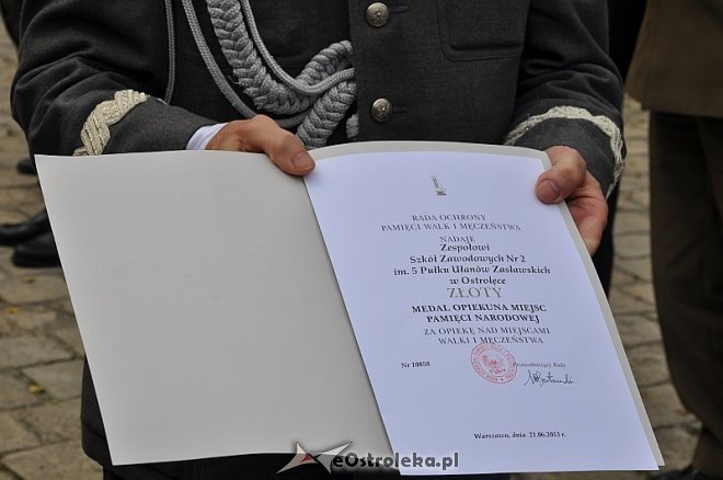 Obchody Święta 5 Pułku Ułanów Zasławskich [22.09.2013] - zdjęcie #6 - eOstroleka.pl