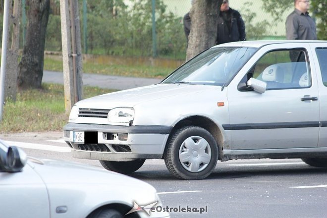 Ostrołęka: Potrącenie rowerzysty na przejściu dla pieszych [23.09.2013] - zdjęcie #6 - eOstroleka.pl