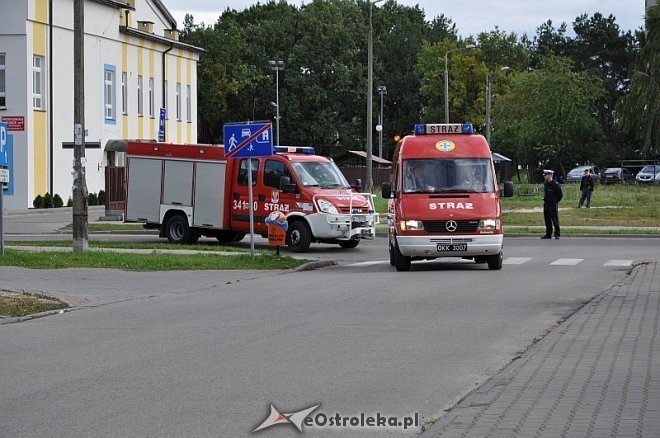 Ćwiczenia z ratownictwa chemicznego w ZS nr 5 [25.09.2013] - zdjęcie #22 - eOstroleka.pl