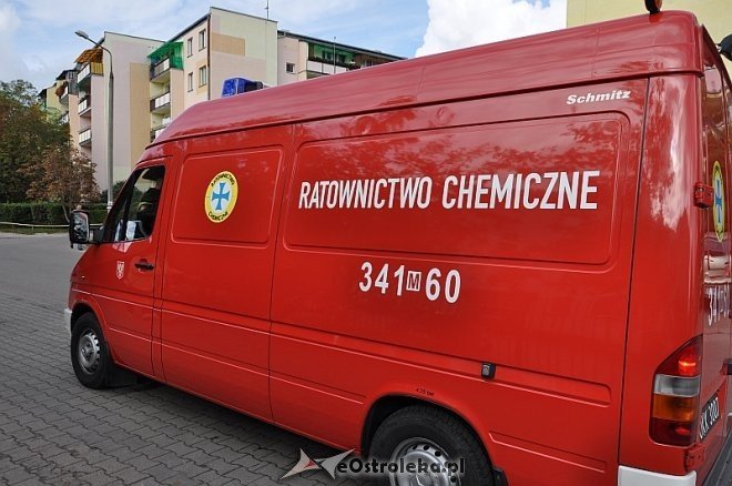 Ćwiczenia z ratownictwa chemicznego w ZS nr 5 [25.09.2013] - zdjęcie #20 - eOstroleka.pl