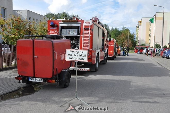 Ćwiczenia z ratownictwa chemicznego w ZS nr 5 [25.09.2013] - zdjęcie #9 - eOstroleka.pl