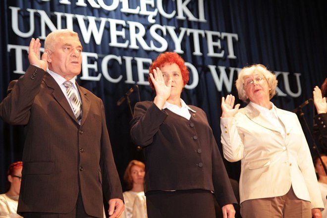 Uroczysta inauguracja Ostrołęckiego Uniwersytetu Trzeciego Wieku [28.09.2013] - zdjęcie #39 - eOstroleka.pl