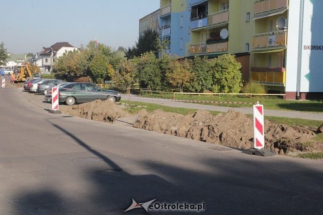 Ruszył remont ulicy Sikorskiego [04.10.2013] - zdjęcie #9 - eOstroleka.pl