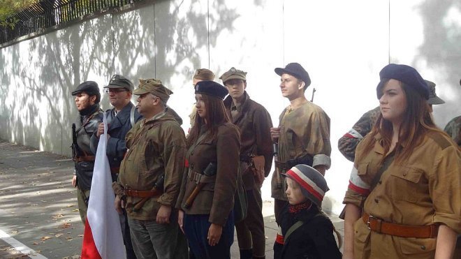 Warszawa: Ostrołęczanie na V Marszu Niepokonanych [05.10.2013] - zdjęcie #45 - eOstroleka.pl