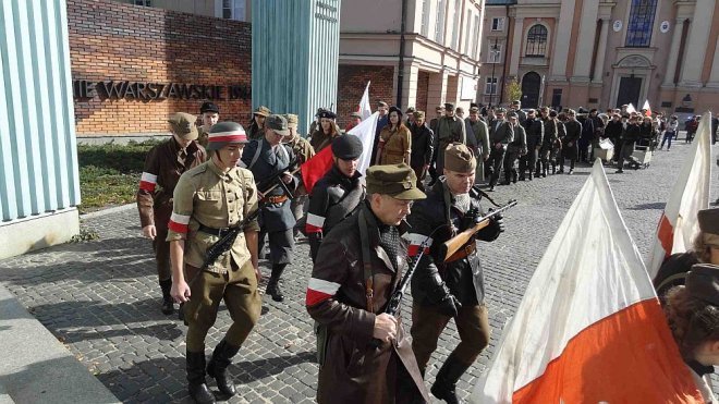 Warszawa: Ostrołęczanie na V Marszu Niepokonanych [05.10.2013] - zdjęcie #12 - eOstroleka.pl