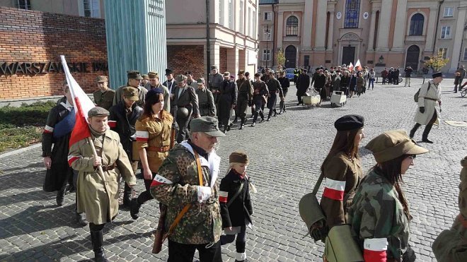 Warszawa: Ostrołęczanie na V Marszu Niepokonanych [05.10.2013] - zdjęcie #34 - eOstroleka.pl