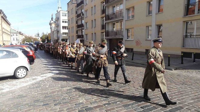 Warszawa: Ostrołęczanie na V Marszu Niepokonanych [05.10.2013] - zdjęcie #33 - eOstroleka.pl