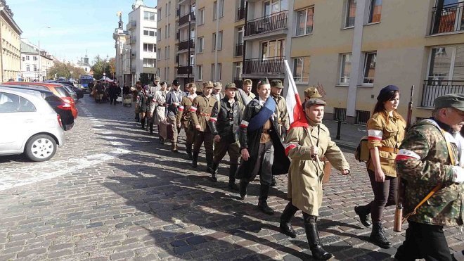 Warszawa: Ostrołęczanie na V Marszu Niepokonanych [05.10.2013] - zdjęcie #17 - eOstroleka.pl