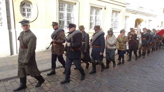 Warszawa: Ostrołęczanie na V Marszu Niepokonanych [05.10.2013] - zdjęcie #29 - eOstroleka.pl
