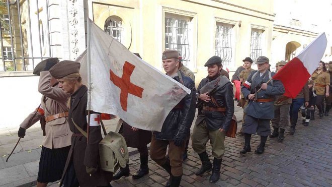 Warszawa: Ostrołęczanie na V Marszu Niepokonanych [05.10.2013] - zdjęcie #28 - eOstroleka.pl