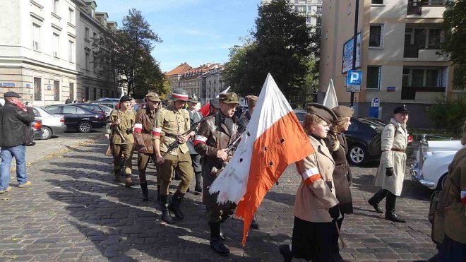 Warszawa: Ostrołęczanie na V Marszu Niepokonanych [05.10.2013] - zdjęcie #26 - eOstroleka.pl