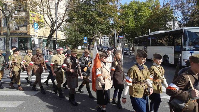 Warszawa: Ostrołęczanie na V Marszu Niepokonanych [05.10.2013] - zdjęcie #25 - eOstroleka.pl