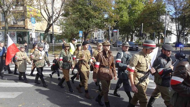 Warszawa: Ostrołęczanie na V Marszu Niepokonanych [05.10.2013] - zdjęcie #24 - eOstroleka.pl